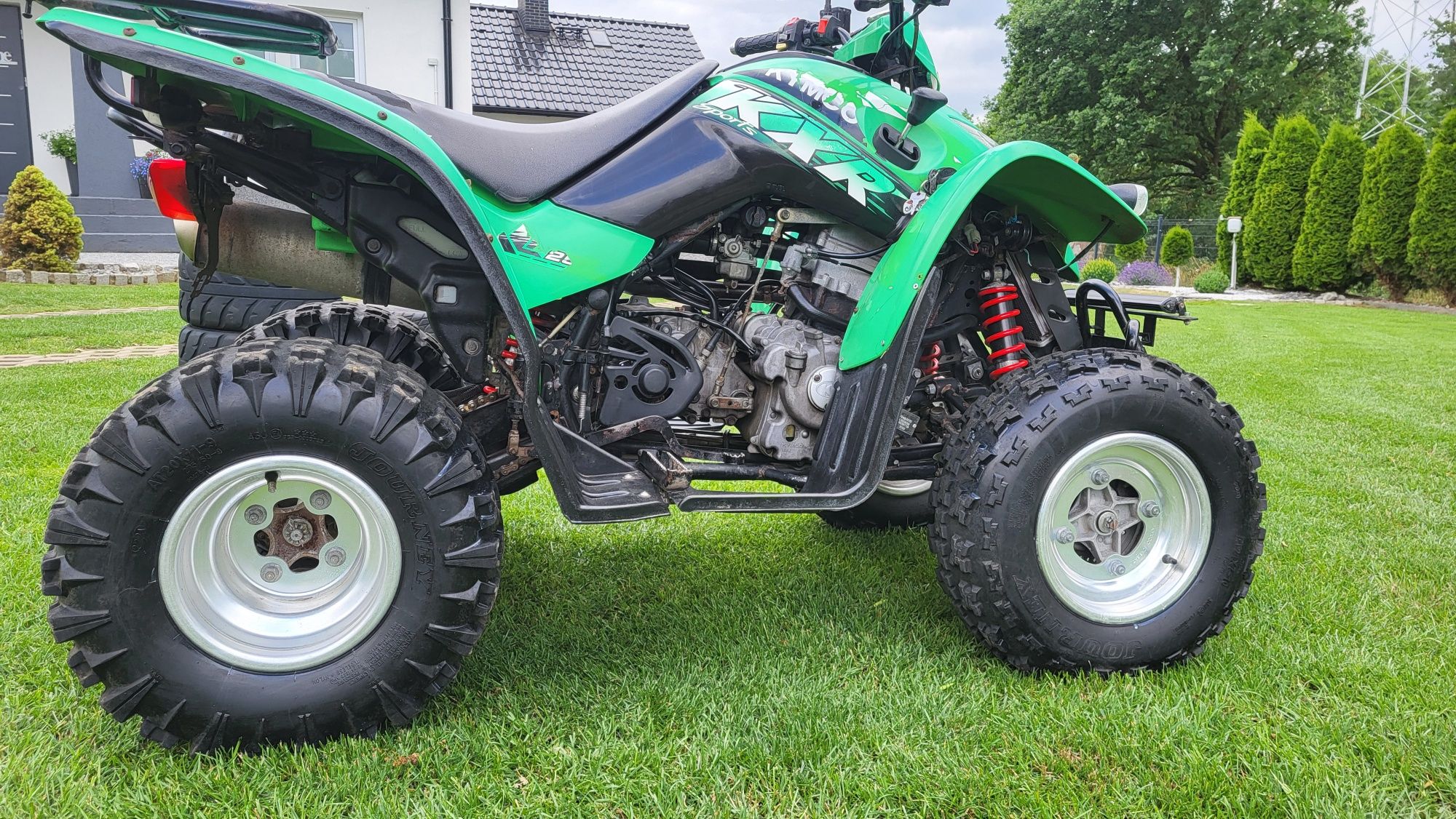 Quad Kymco KXR 250,  2007r Homologacja