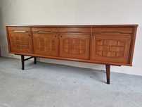 Komoda Sideboard Vintage Design Skandynawski Lata 60 70 Dania Retro