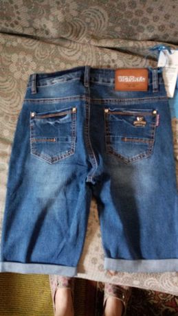 Капри бриджи  шорты джинсовые размеры 25 - 29, 33-36