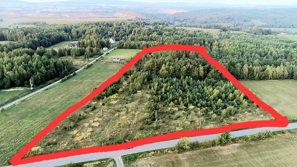 Sprzedam działkę budowlano-rolną w Woli Łagowskiej o pow. 3 hektary