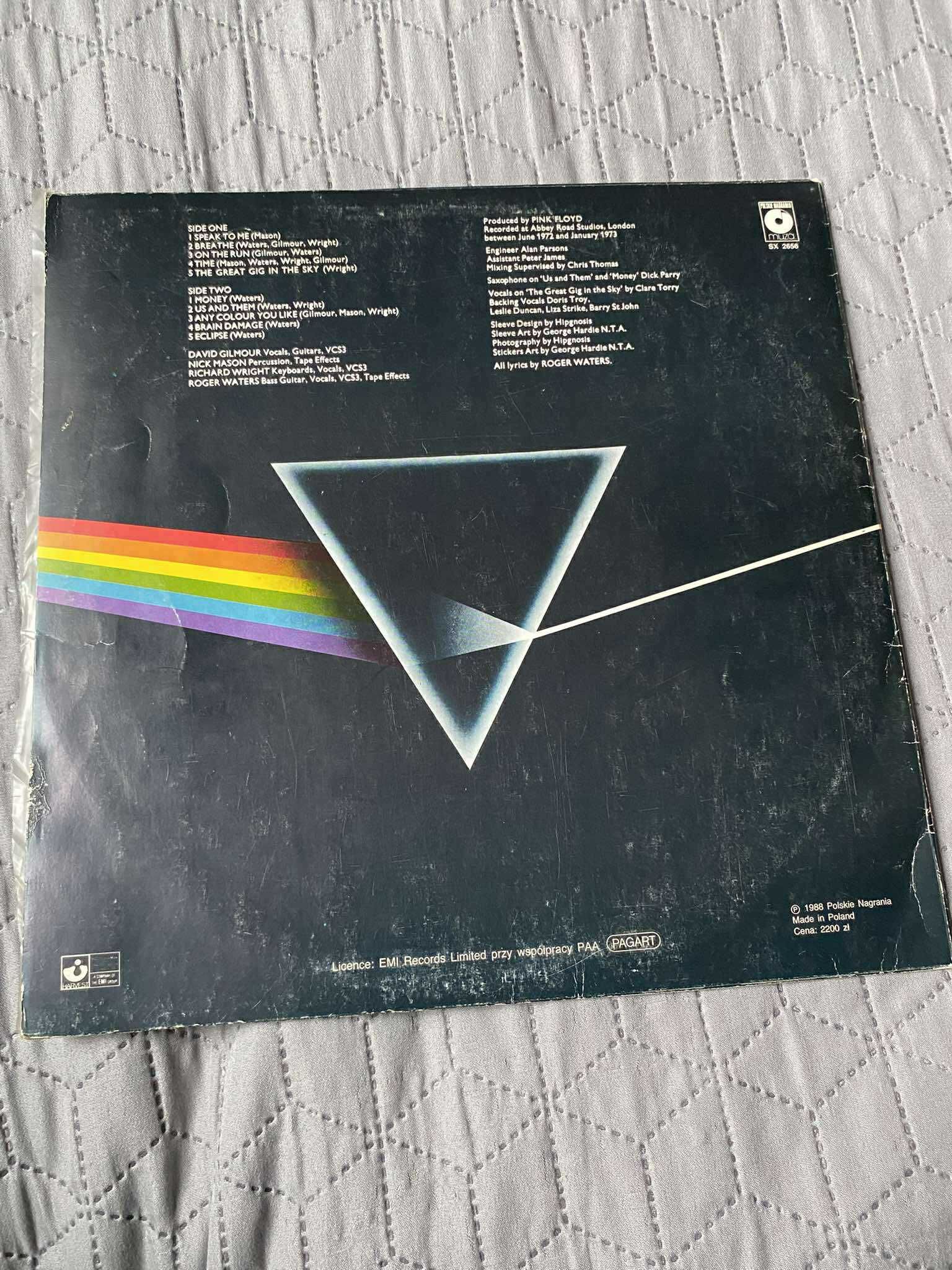PINK FLOYD "Dark side of the Moon" vinyl z 1988 r