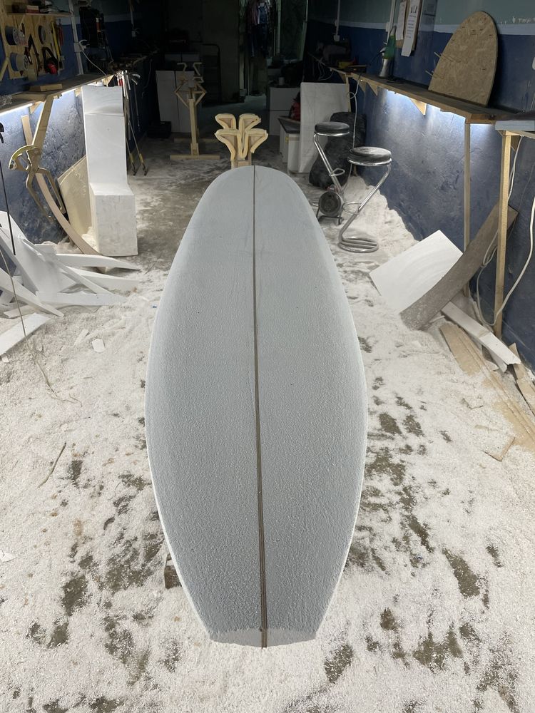 Blok styropianowy, blank do własnoręcznego wykonania deski surfingowej