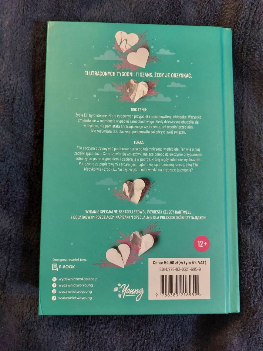11 papierowych serc wydanie specjalne kolekcjonerskie Young