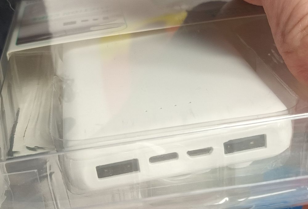 Powerbanks embalados