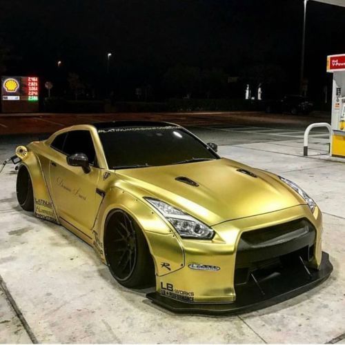 NISSAN GTR R35 LB PERFORMANCE BODY KIT ZESTAW OSPOILEROWANIA