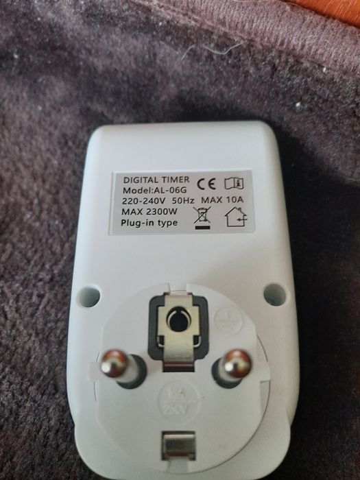 Електронний тижневий таймер у розетку DIGITAL TIMER AL-06G