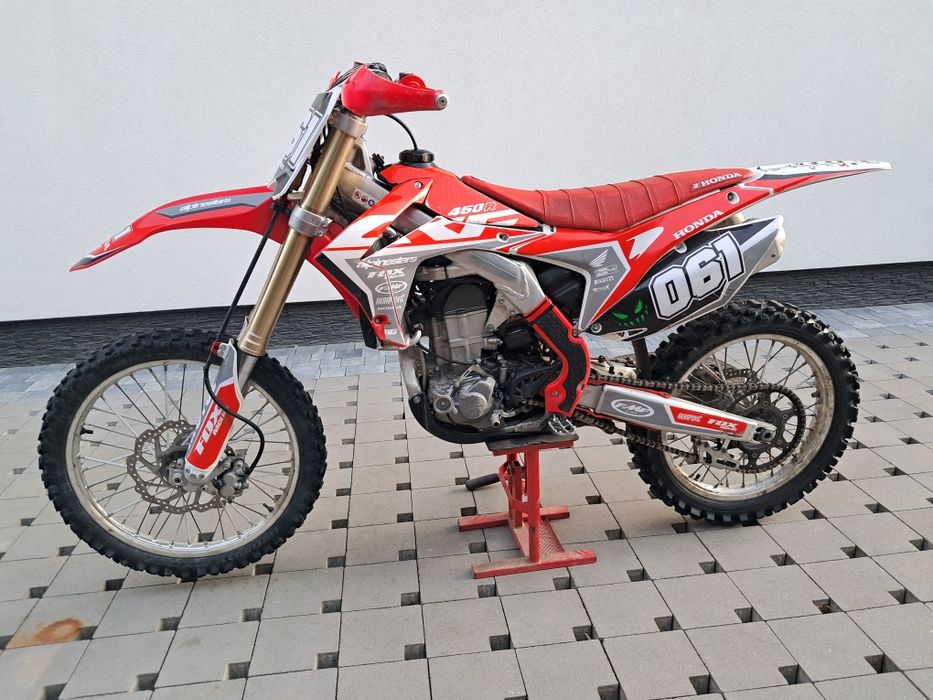 Honda CRF 450R 2016r 3 mapy/regulacja wysokości/pneumatyczny widelec