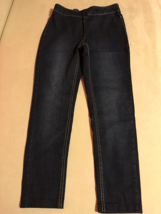 Spodnie C&A jeans 2-pak na gumkę 158 dla dziewczynki