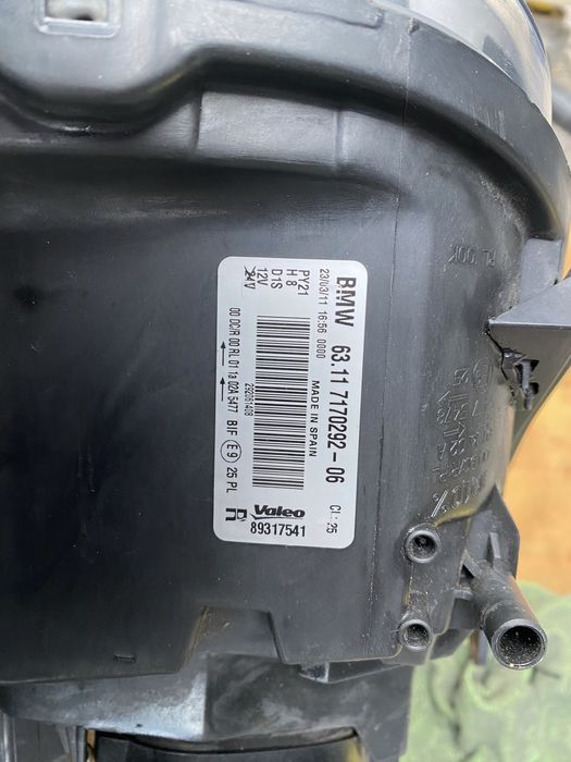 Lampa Biksenon prawy bmw e87 lift