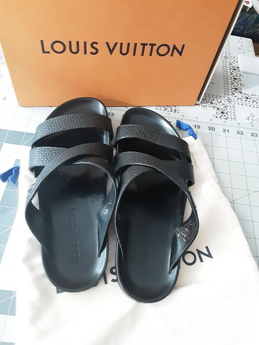 Louis-vuitton sandals Authentic with seria numbers