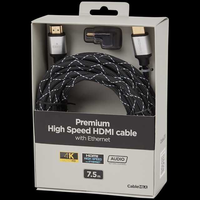 Kabel HDMI z adapterem CableMax
7,5 m KUP Z OLX!