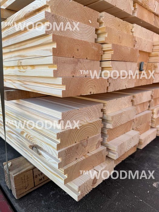 Дошка підлоги 35х130 з сосни, пиломатеріали з доставкою