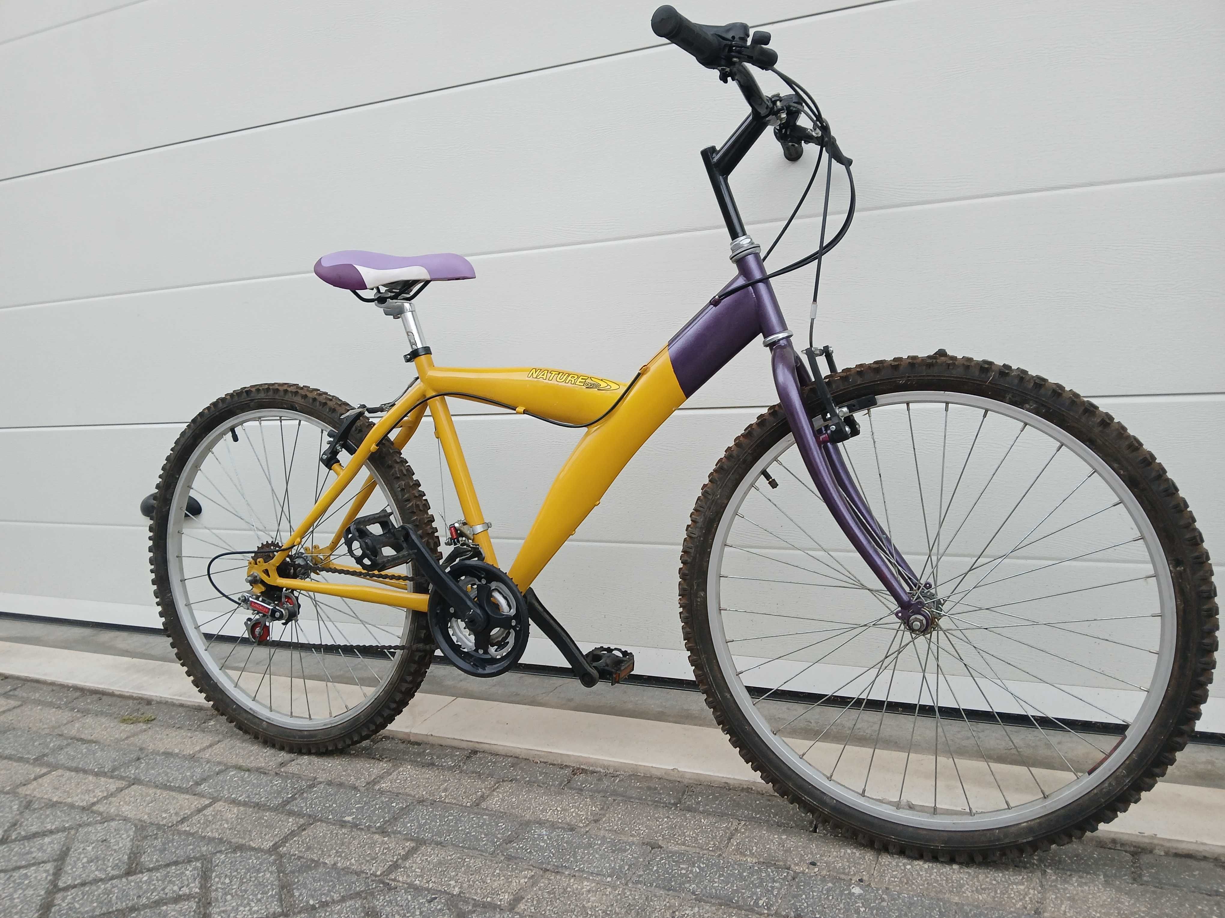 Bicicleta seminova roda 26 e 18 velocidades