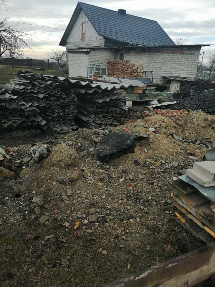 Віддам безкоштовно будівельні матеріали шифер б у