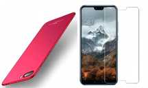 Huawei Honor 10 Oryginalne Etui Msvii + Szkło 9h