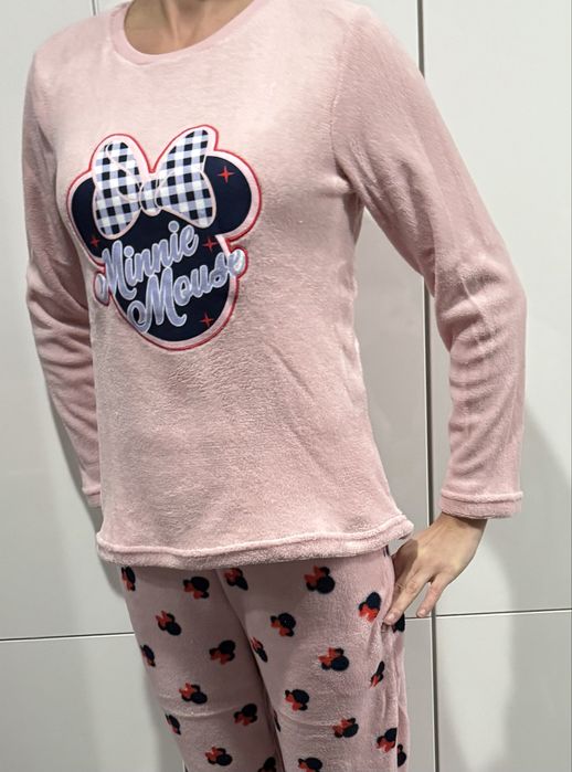 Piżama damska, piżama misiowa, piżama pluszowa, myszka miki, miki, s