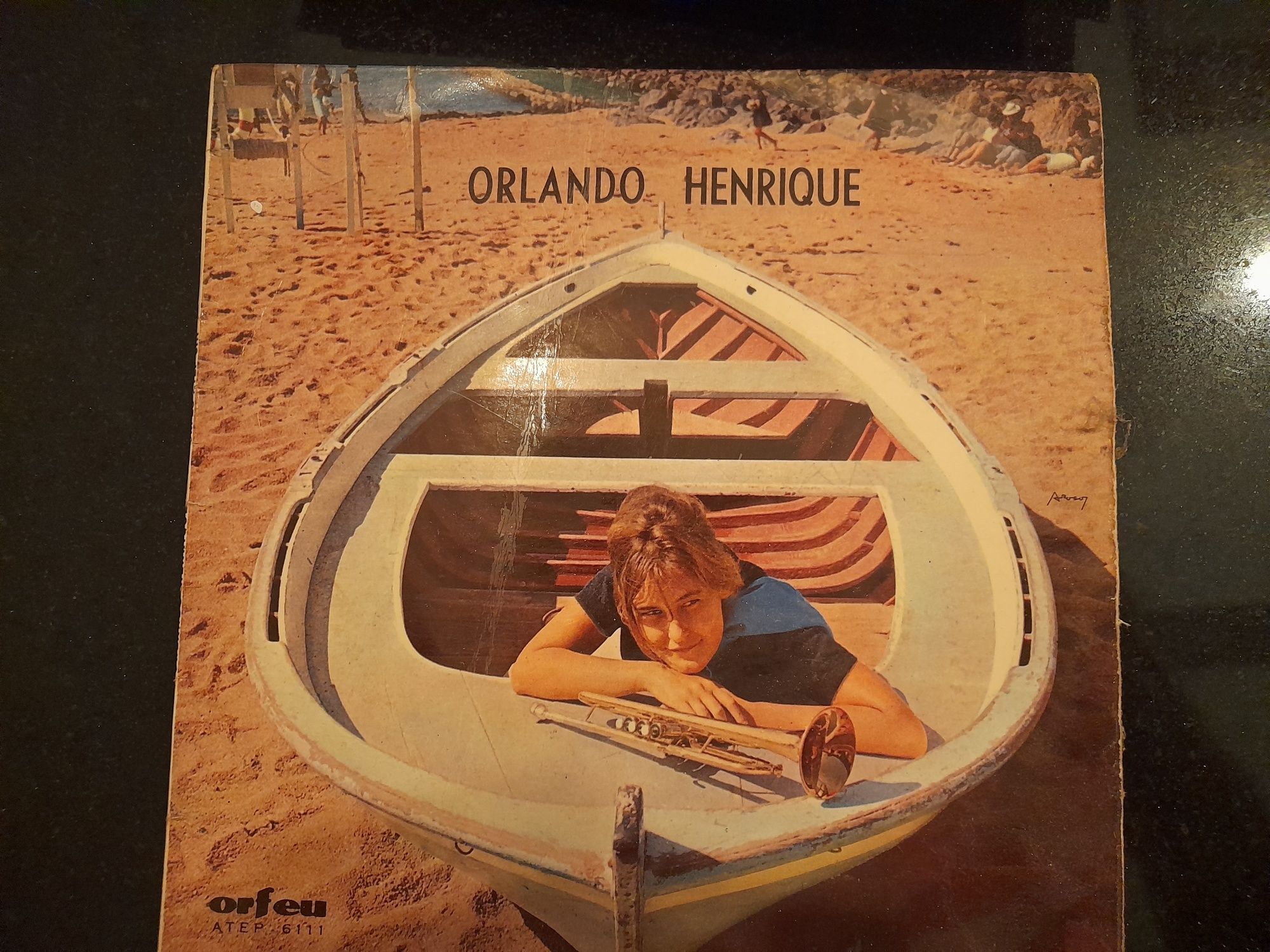 Discos de vinil antigos