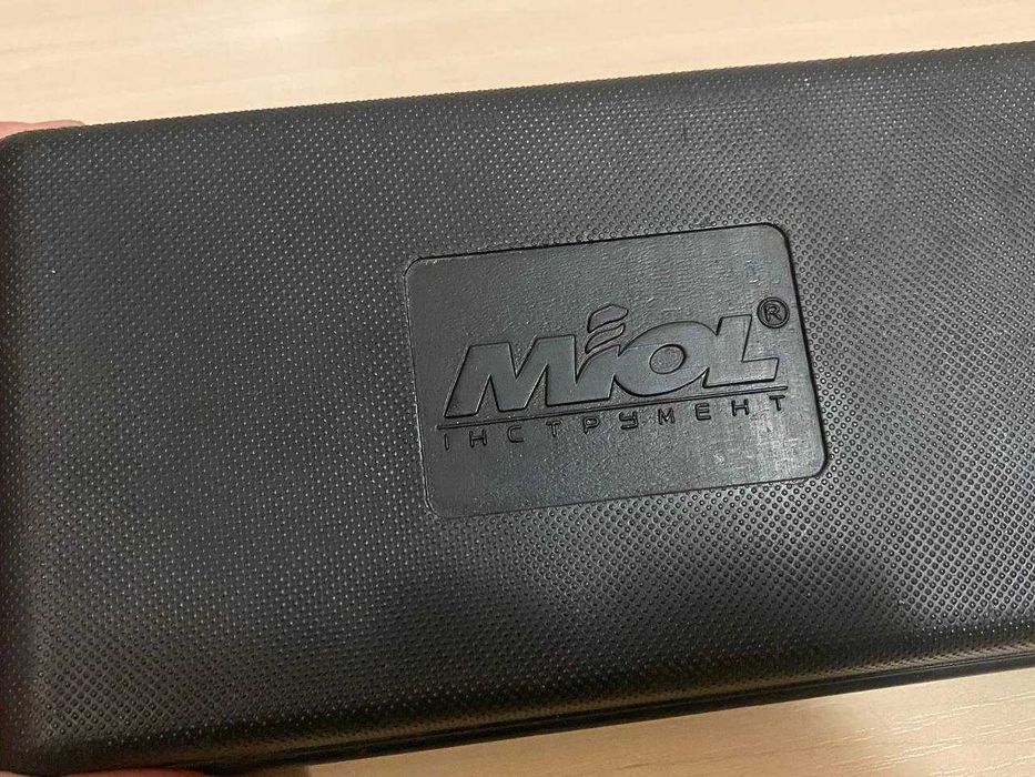 Набір торцевих насадок Cr-V з тріскачкою 1/4'', 46шт MIOL 58-160