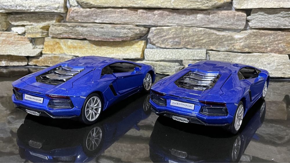 Якщо 2 по 300 1:24 металева машинка Lamborghini Aventador іграшка 1/24