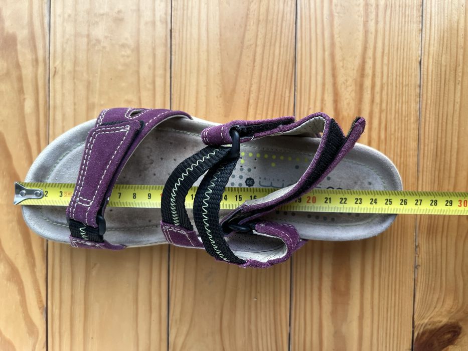 Сандалі ECCO, 39, натуральна замша