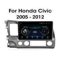 Rádio 2DIN HONDA Civic Sedan Hybrid (2007 até 2011) • Android GPS WiFi