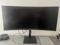 Monitor Gaming Curvo HP Omen 34c (34'' - 1ms GtG - 165 Hz - AMD