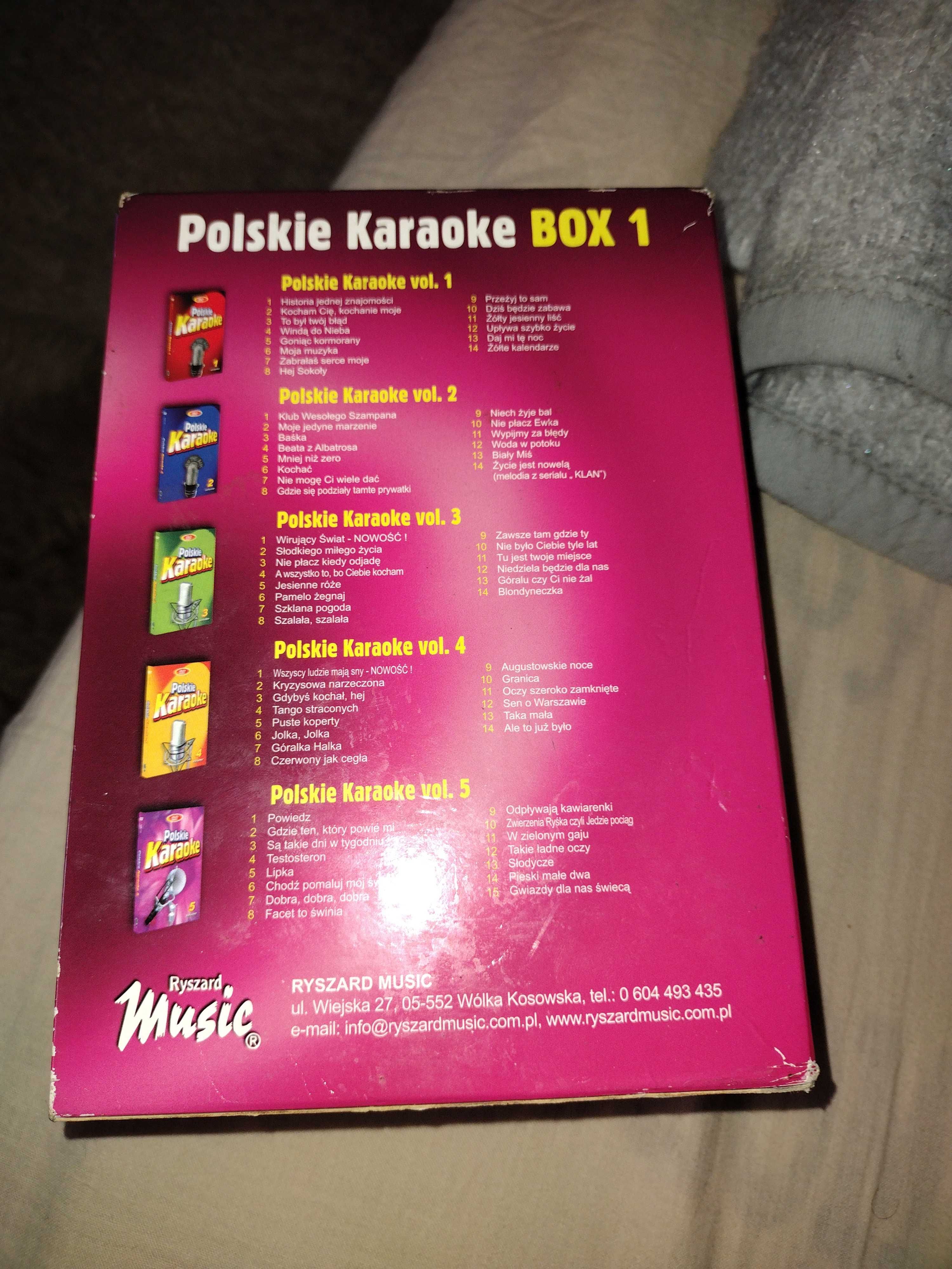 Mega kolekcja Polskie Karaoke cz.1-5