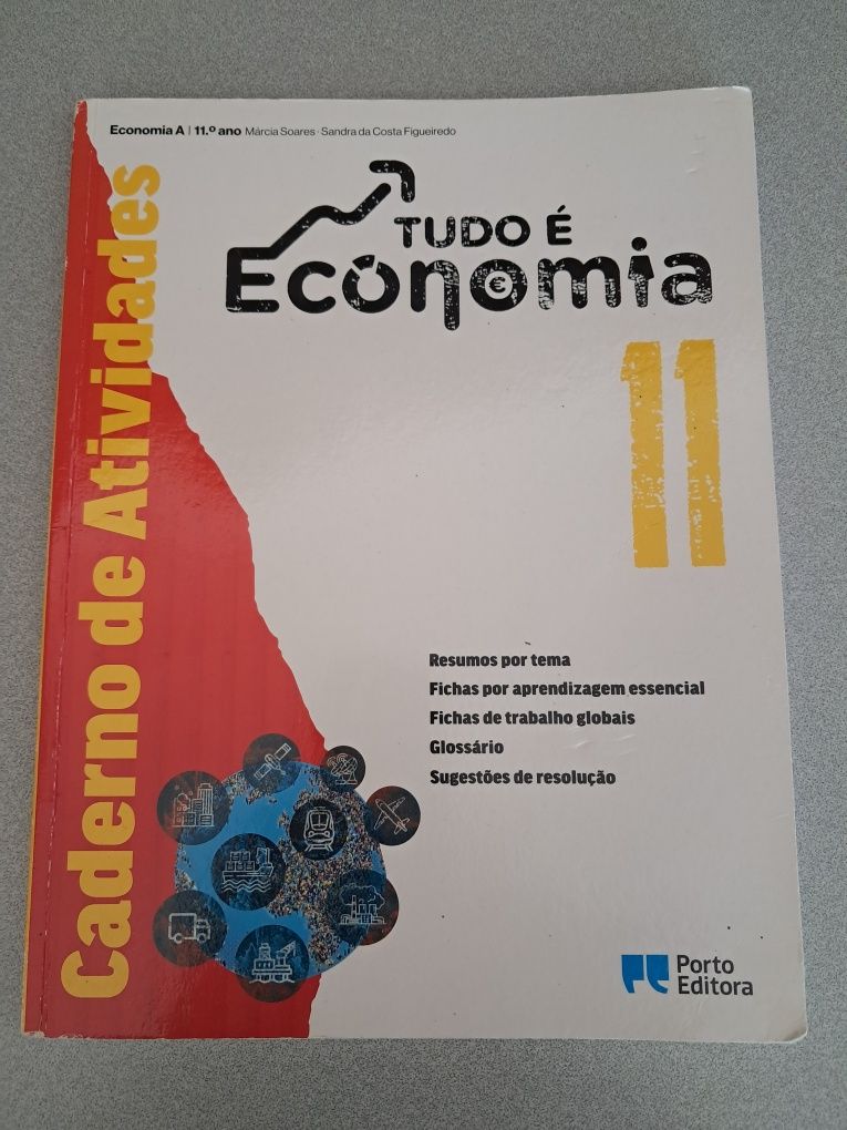 Caderno de Atividades- Tudo é Economia - 11. ano