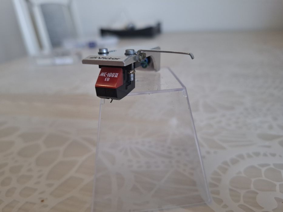 Wkładka MC JVC-VICTOR MC100IIEB w idealnym stanie z nową igłą