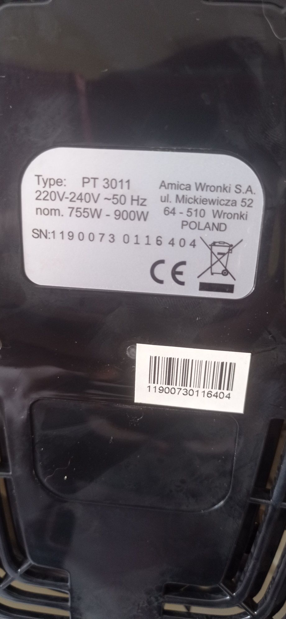 Nowy parowar Amica