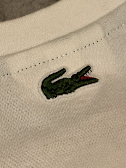 T-shirt lacoste white