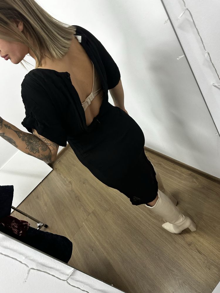 Czarna sukienka noa noa