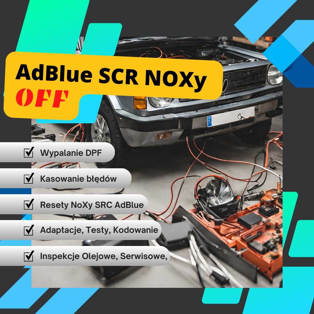 AdBlue, SCR, Usuwanie Błędów, Diagnostyka Komputerowa, Chip Tuning