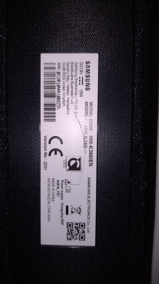 Soundbar Samsung hw-k360 , Kino domowe , Bluetooth