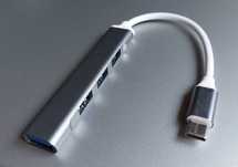 Hub USB Typ C 3.0 Rozdzielacz portów ADAPTER 4xUSB