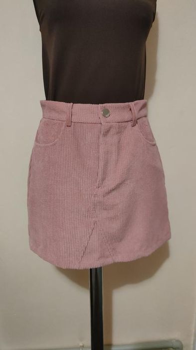 Вельветова спідниця