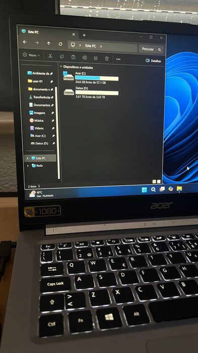 Portátil Acer Swift - PRONTO A USAR