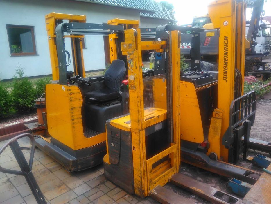 Wózek paleciak elektryczny Jungheinrich ETV 112 sztaplarka widlak