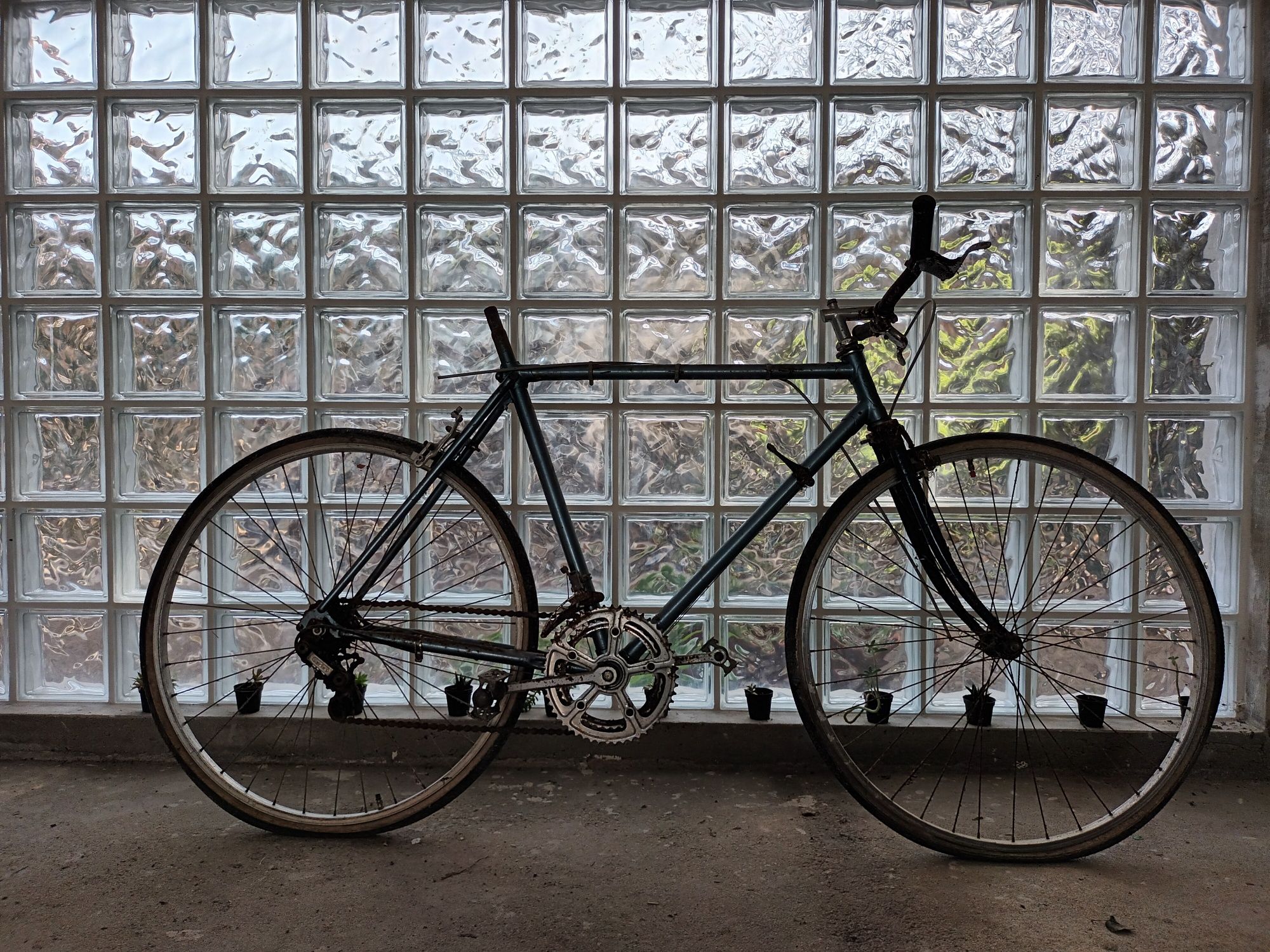 Bicicleta de estrada para recuperar