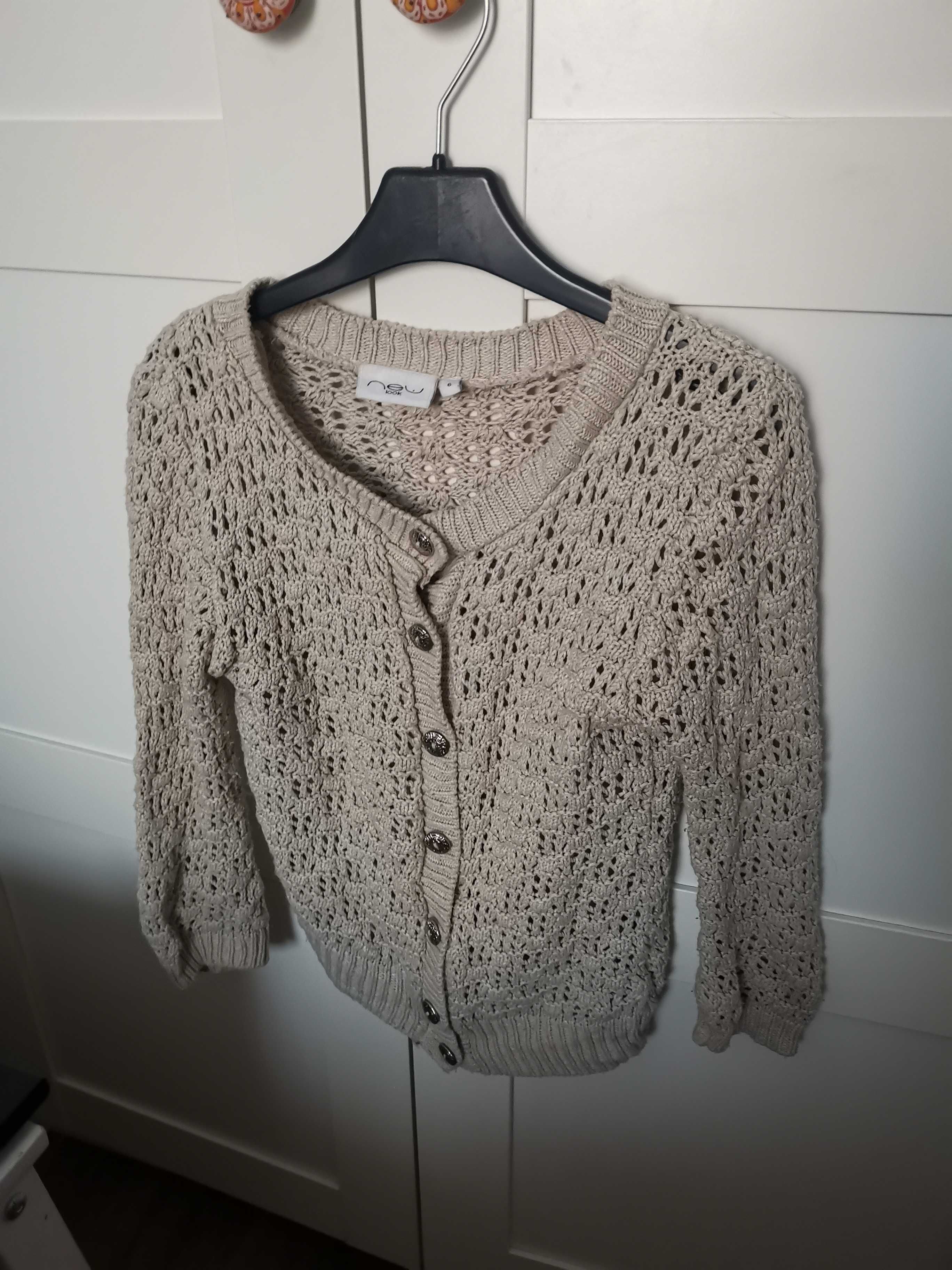 Sweter rozpinany marki New Look!
