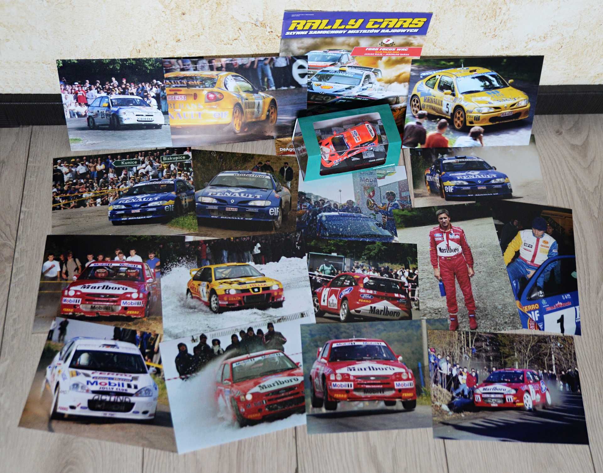 Janusz KULIG PAKIET model Rally Cars Focus WRC + 16 zdjęć 21x15
