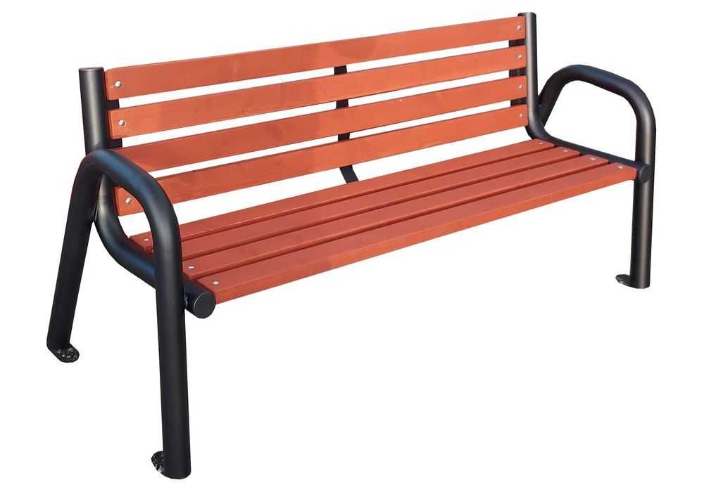 Ławka parkowa - świerk bez żywicy, ATEST CERTYFIKAT 170 cm