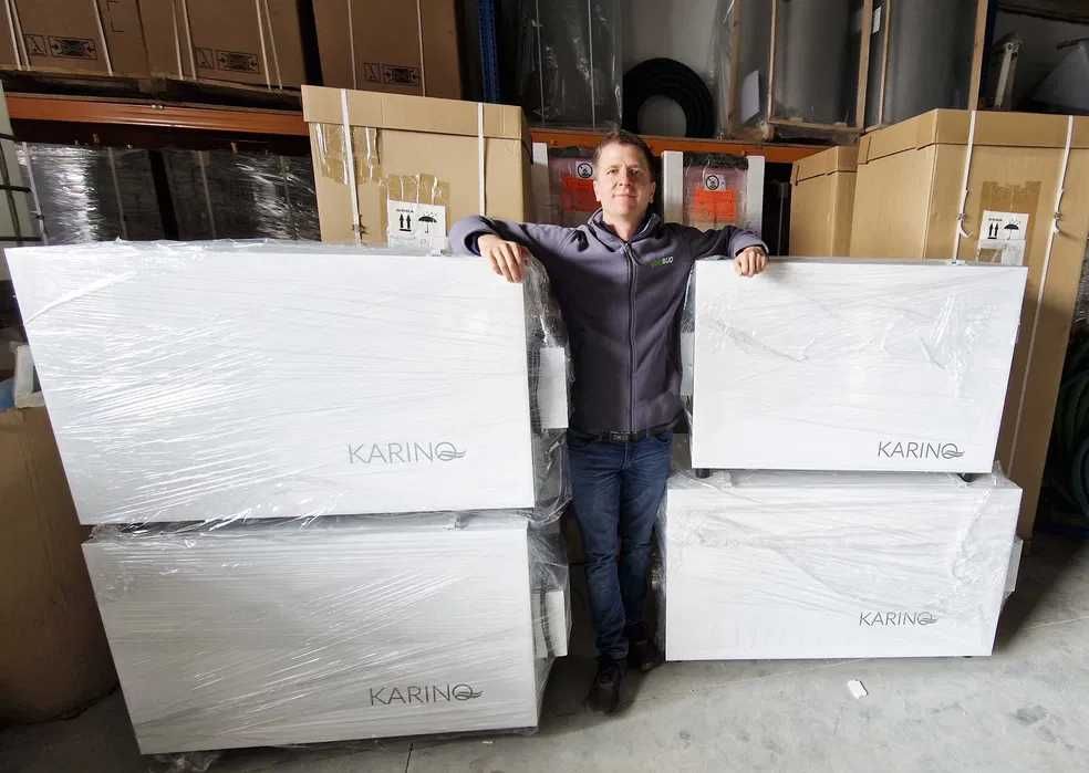 Rekuperacja KARINO Z Technologią Antysmog i Bez Grzałki, Dzień-Noc