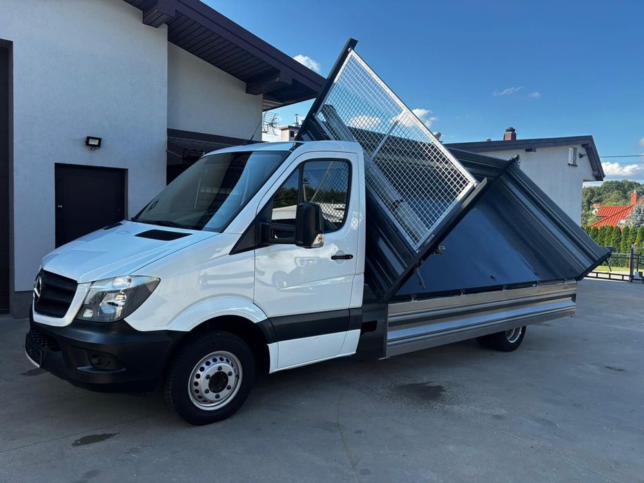 Mercedes-Benz Sprinter 514 Wywrotka 3 Stronna - Nowy Kiper 4,30 Dł.  Mercedes Sprinter Wywrotka na bliźniaku nowy kiper