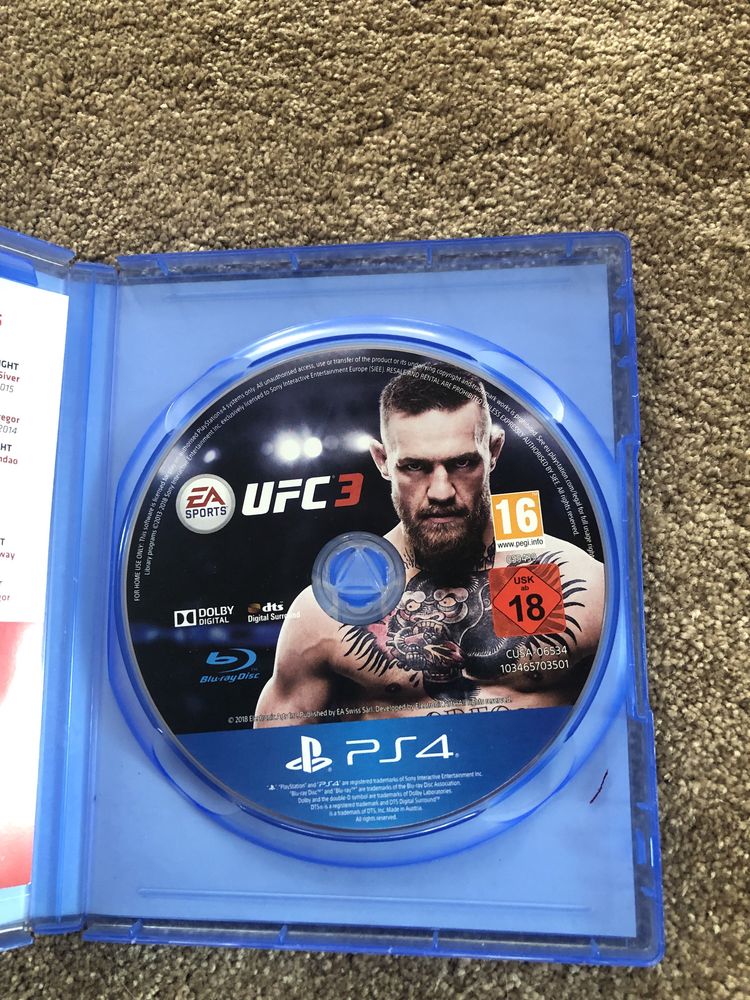 UFC 3 na konsole PS 4