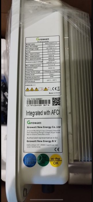 Інвертор новий Growatt MOD6000TL3-X