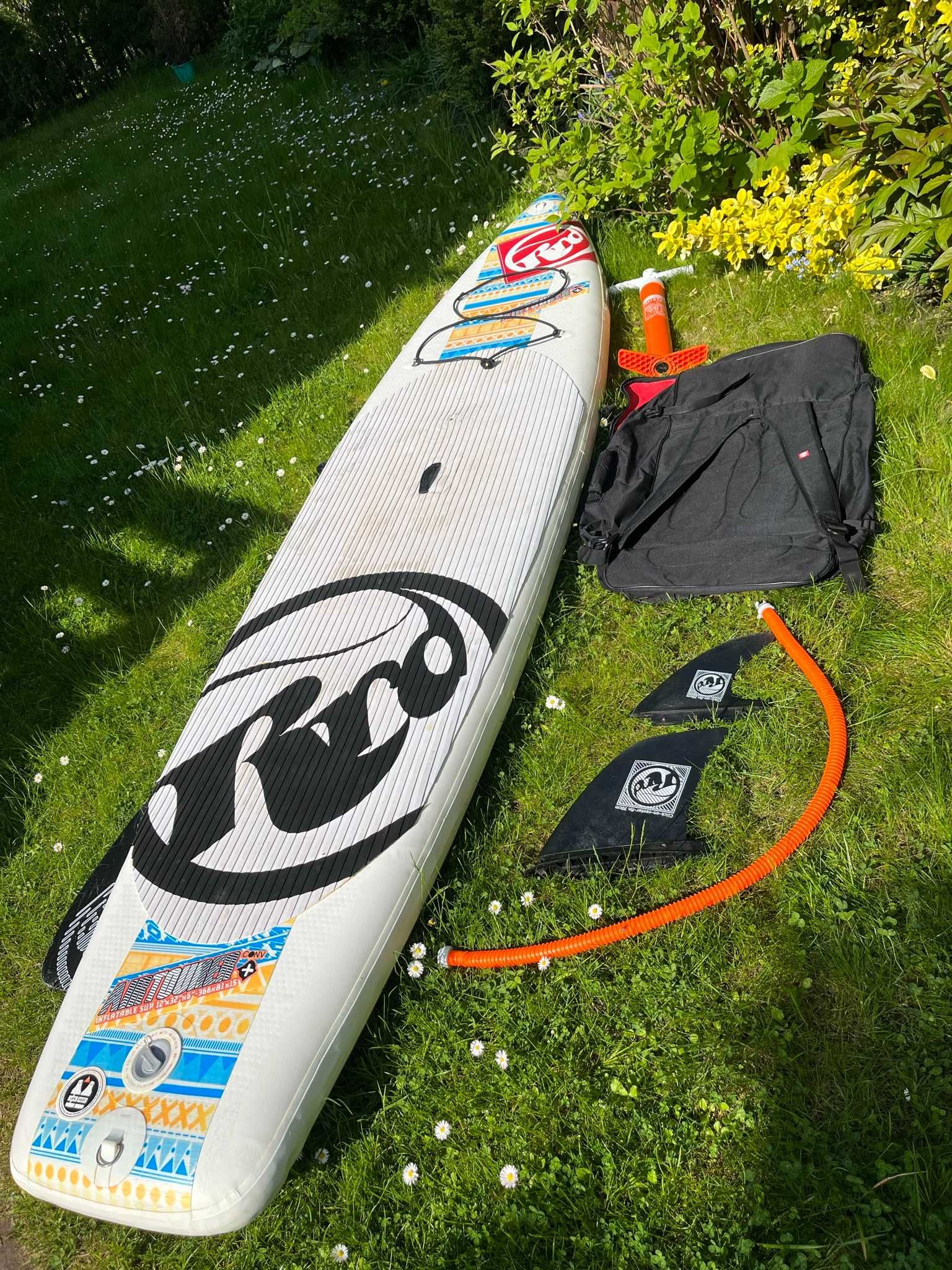 SUP WindSUP AirtourerRRD 12'x32"x6" wiosło, pompka, plecak, miecz, fin