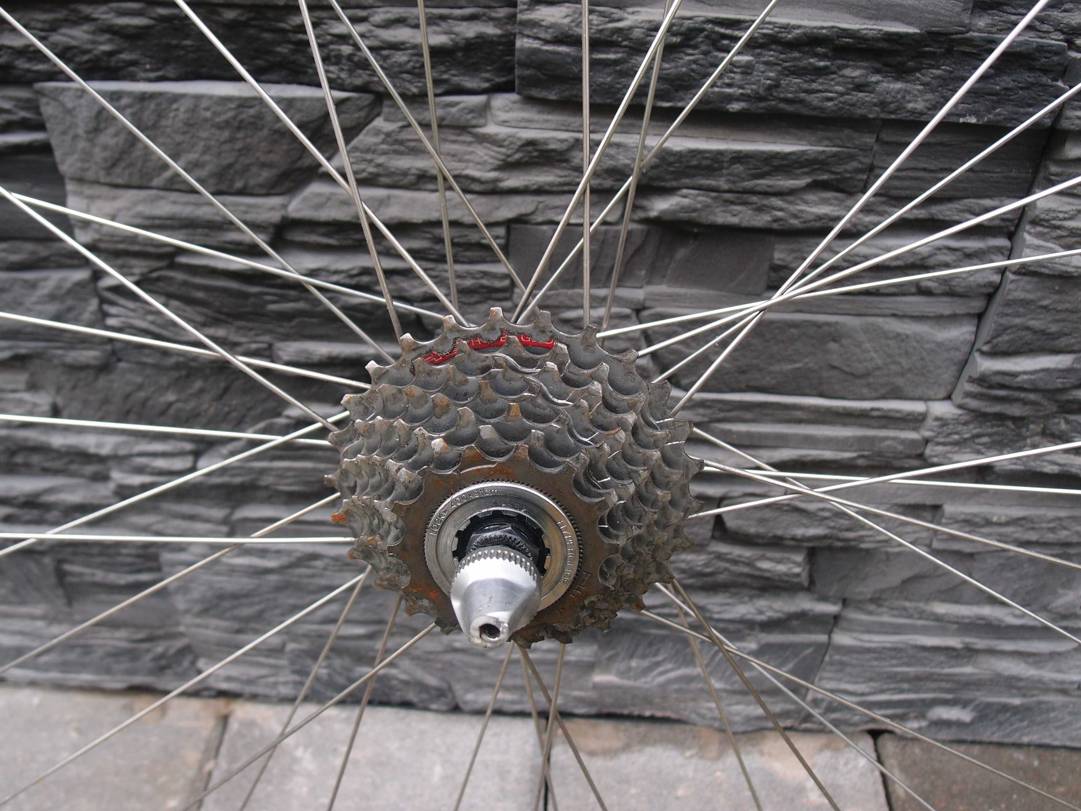 tylne koło rowerowe 700C Wolber TX Profil Shimano 600 7 rz szosowe