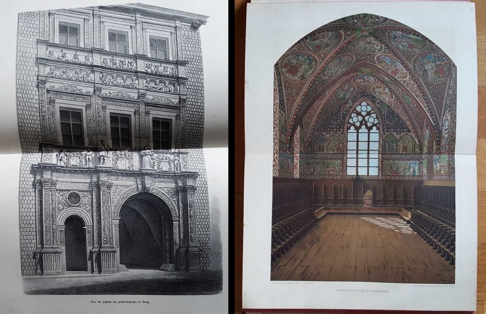 Architektura Budownictwo - Geschichte Deutsche Baukunst :: wyd. 1886