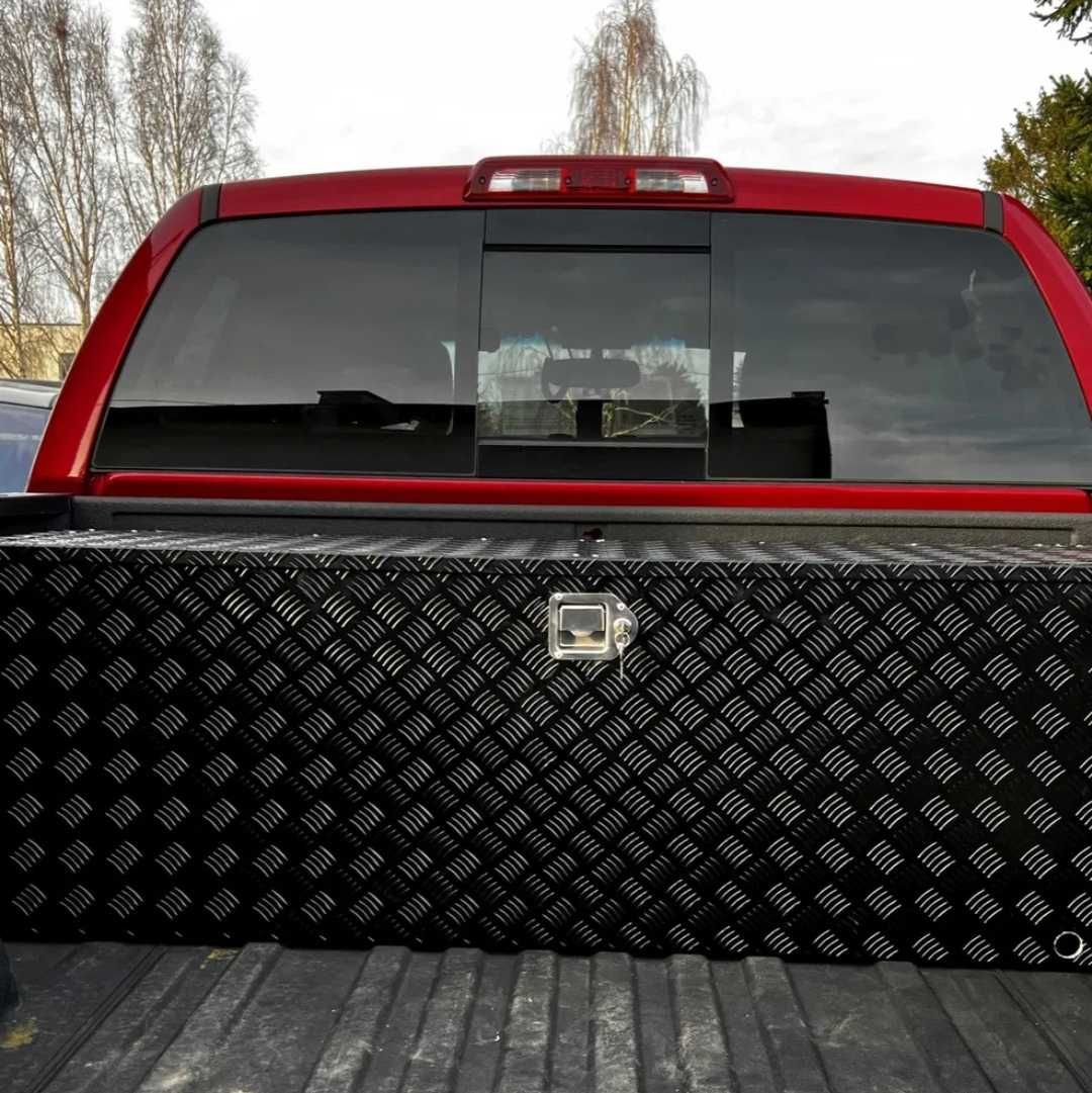 Skrzynia aluminiowa na pickup, bagażnik dachowy, camper teardrop offro